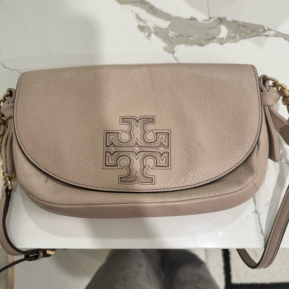 Tory Burch Bags Tory Burch Harper Crossbodybeigelight Pink Color